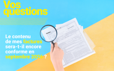 Nouvelles mentions sur vos factures au 1er septembre 2026