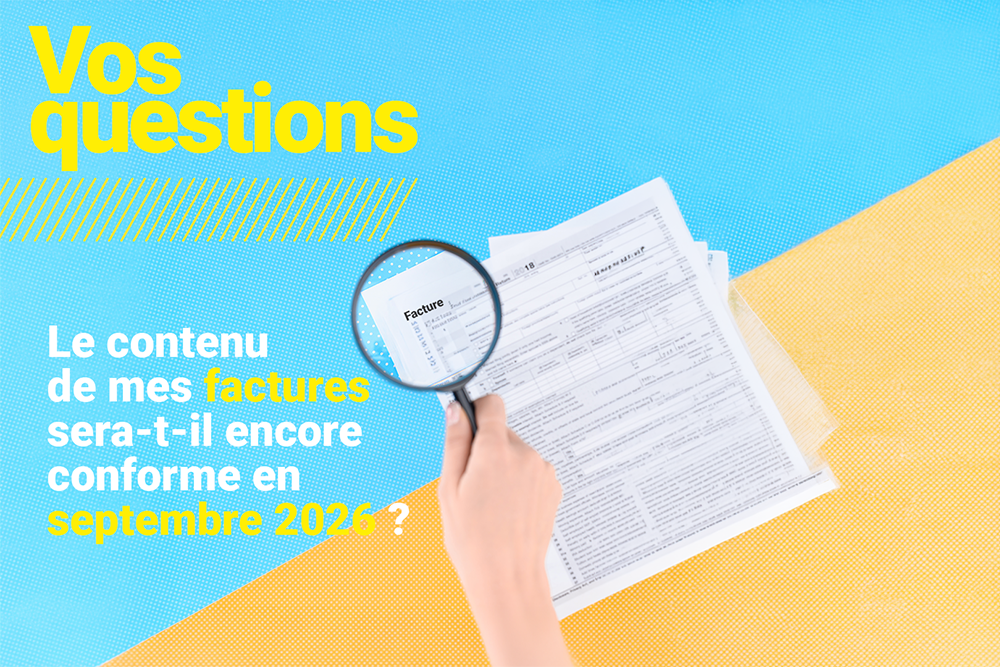 Nouvelles mentions sur vos factures au 1er septembre 2026